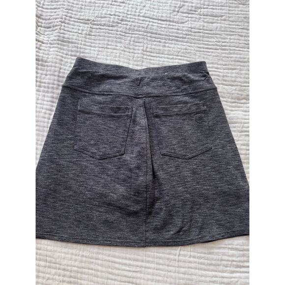 Kuhl Harmony skort skirt gray sz xs built in shorts - Picture 6 of 7